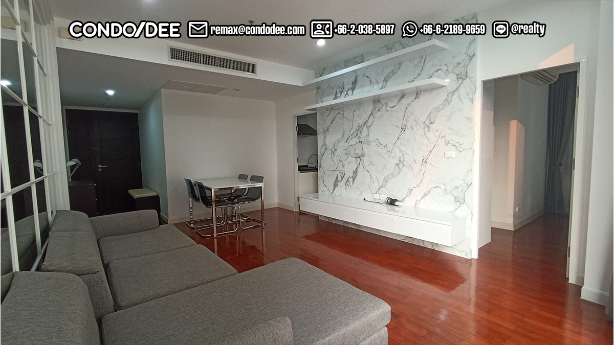A 1-bedroom condo for sale on Sukhumvit 24 in Bangkok is now available in Siri Residence condominium near BTS Phrom Phong