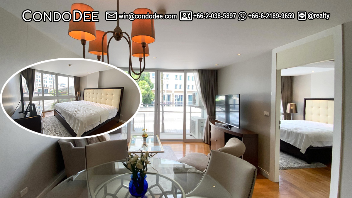 This 2-bedroom apartment on Thonglor 8 is available now in the La Citta Penthouse condominium in Bangkok CBD
