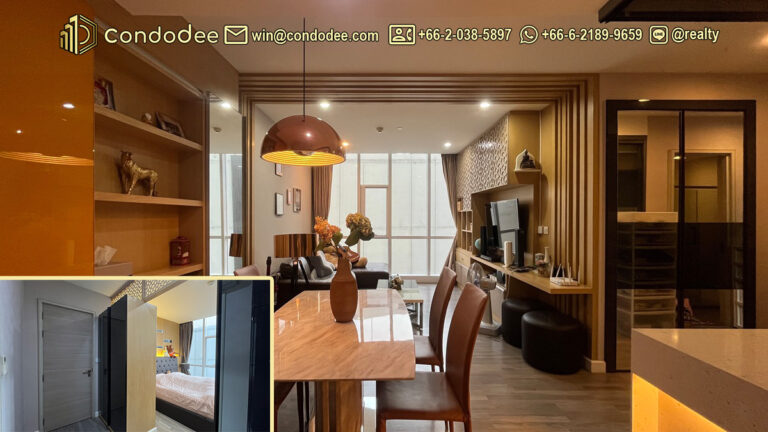 Well-Maintained 2-Bedroom Condo for Sale in The Room Sathorn