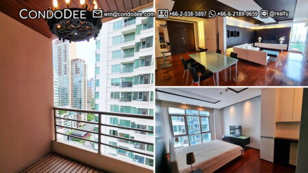 This 3-bedroom condo in Langsuan is available now in a popular Grand Langsuan condominium near BTS Chidlom and Lumpini Park in Bangkok CBD