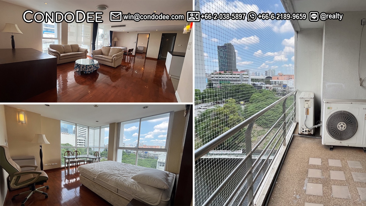 This affordable 3-bedroom condo is located near NIST International School and it's available now at a reasonable price in The Peak Sukhumvit 1t condominium in Bangkok CBD
