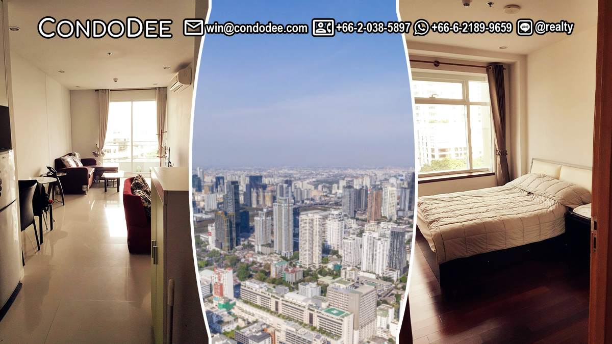 This affordable condo near Bumrungrad Hospital is available now on a low floor in the Circle condominium on Phetchaburi Road in Bangkok CBD