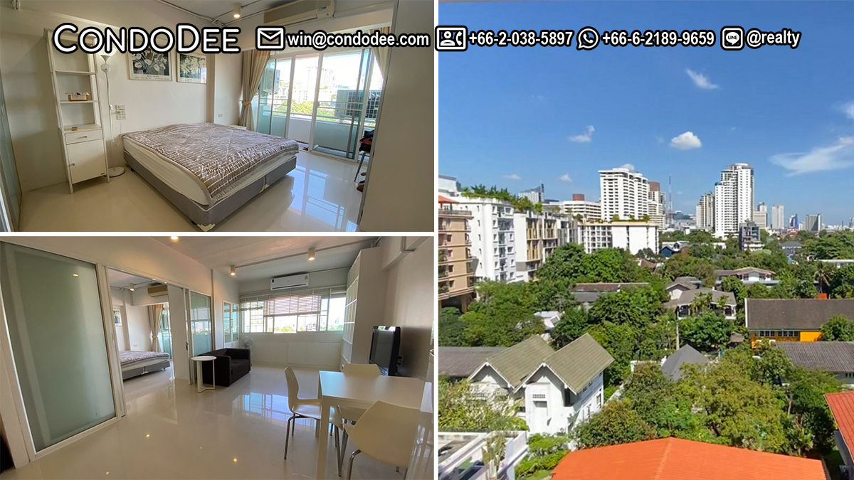 This affordable condo on Sukhumvit 39 is available now in the Yada Residential Bangkok condominium in Phrom Phong in Bangkok CBD