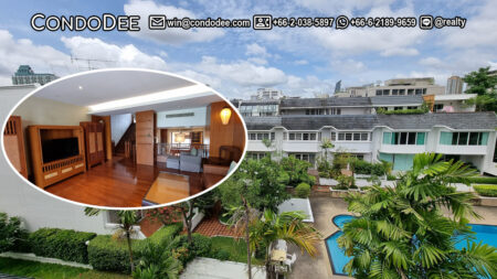 This affordable townhouse in Thonglor is available for sale now in a secured compound in Bangkok CBD
