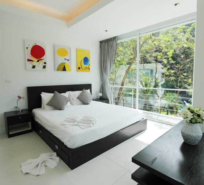 Apartment Phuket Vacation Home Deal in Kamala in The Trees Residence - master bedroom 3
