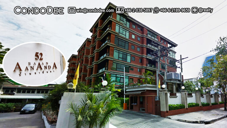Baan Ananda Sukhumvit 61 condo for sale in Bangkok near Ekamai BTS is a low-rise luxury Bangkok condominium located near Ekamai BTS
