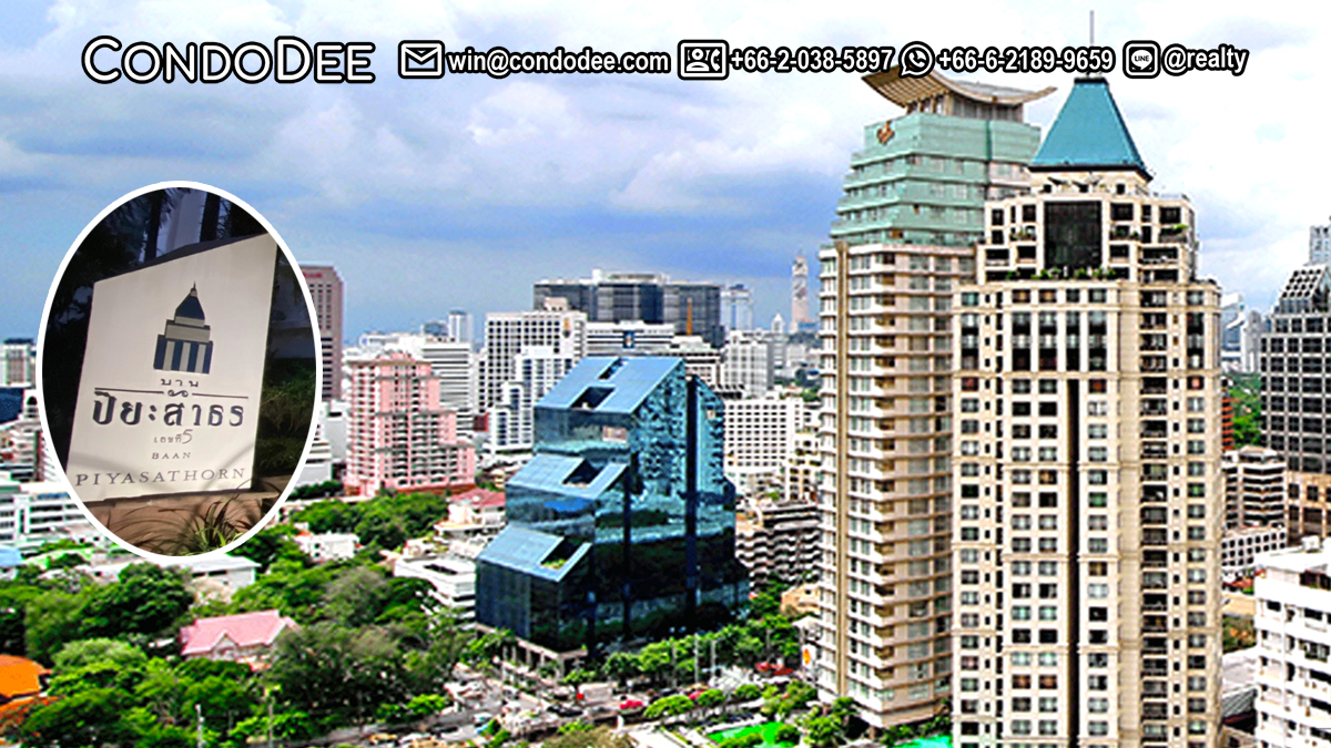 Baan Pya Sathorn condo for sale in Bangkok CBD was built by Sansiri PCL in 1998