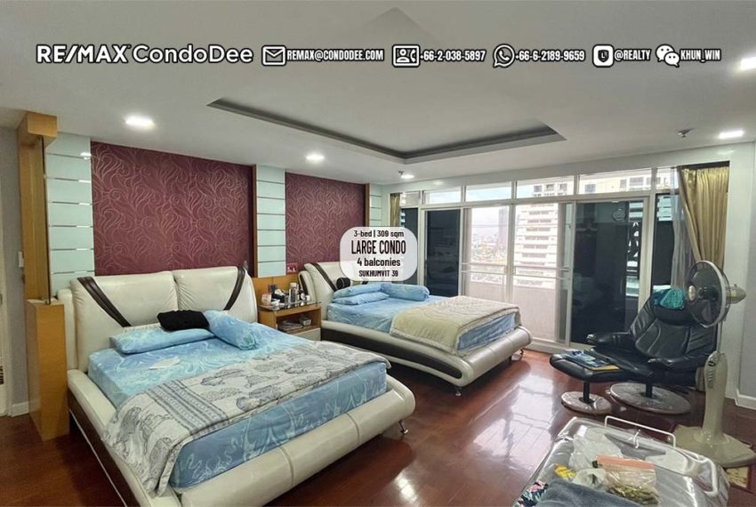 Baan Ploenchit conso sale Bangkok - master bedroom