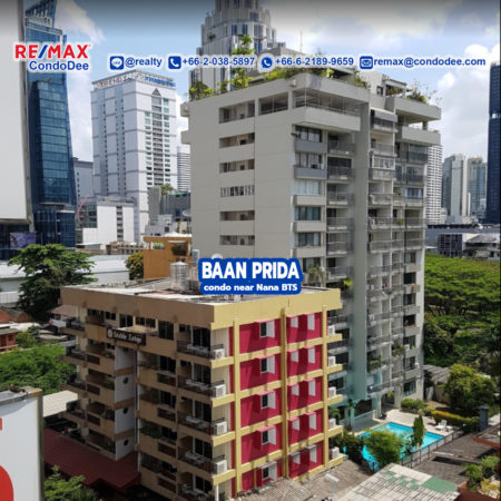 Baan Prida Sukhumvit 8 Condominium Near Nana BTS