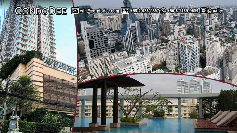 Baan Siri 24 condominium building exterior in Phrom Phong, Bangkok | อาคารคอนโดมิเนียม บ้าน สิริ 24 พร้อมพงษ์ กรุงเทพฯ