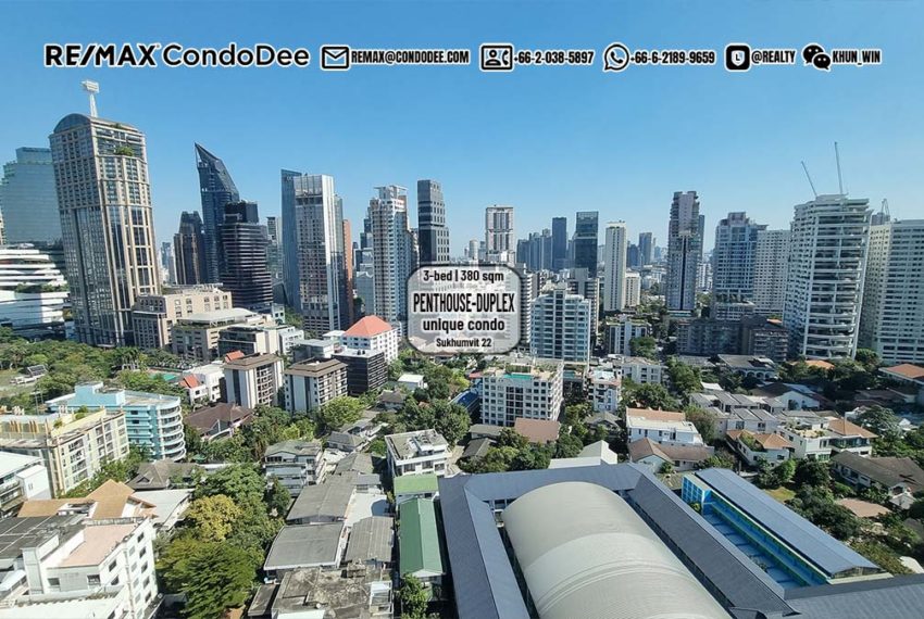 Bangkok Penthouse duplex sale Sukhumvit 22