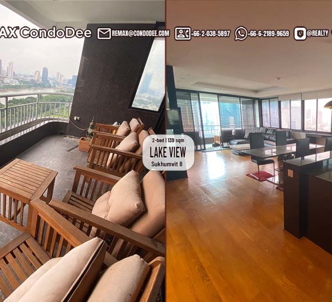 Condo with a lake view for sale - high-floor - 2 large bedrooms - Lake Green