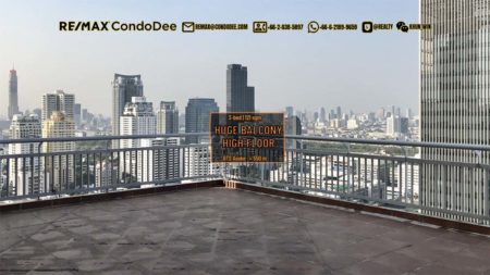 Bangkok condo sale large balcony - Grand Park View Asoke