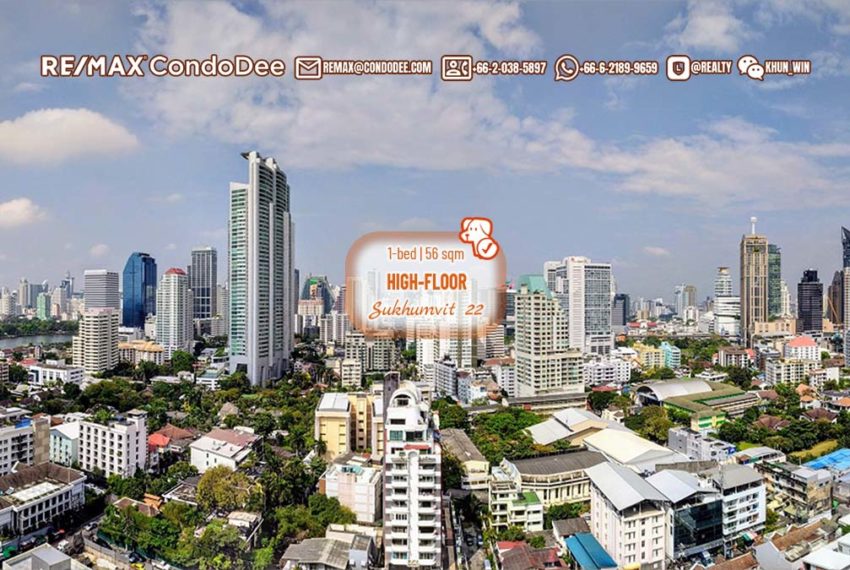 Bangkok condo sale sukhumvit 22 pet-friendly - Aguston