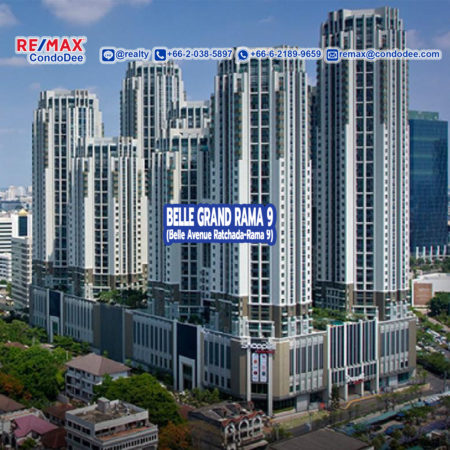 Belle Grand Rama 9 condominium in new Bangkok CBD (Belle Avenue Ratchada-Rama 9)