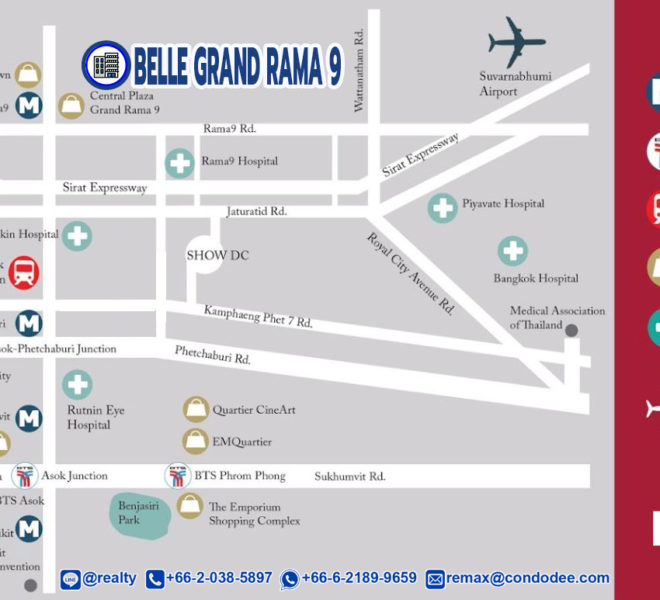 Belle Grand Rama 9 condo sale Bangkok