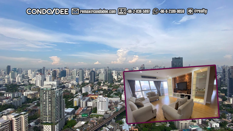 A cheap 3-bedroom renovated condo for sale on a high floor with river-view - 3-balconies is available now in Waterford Diamond