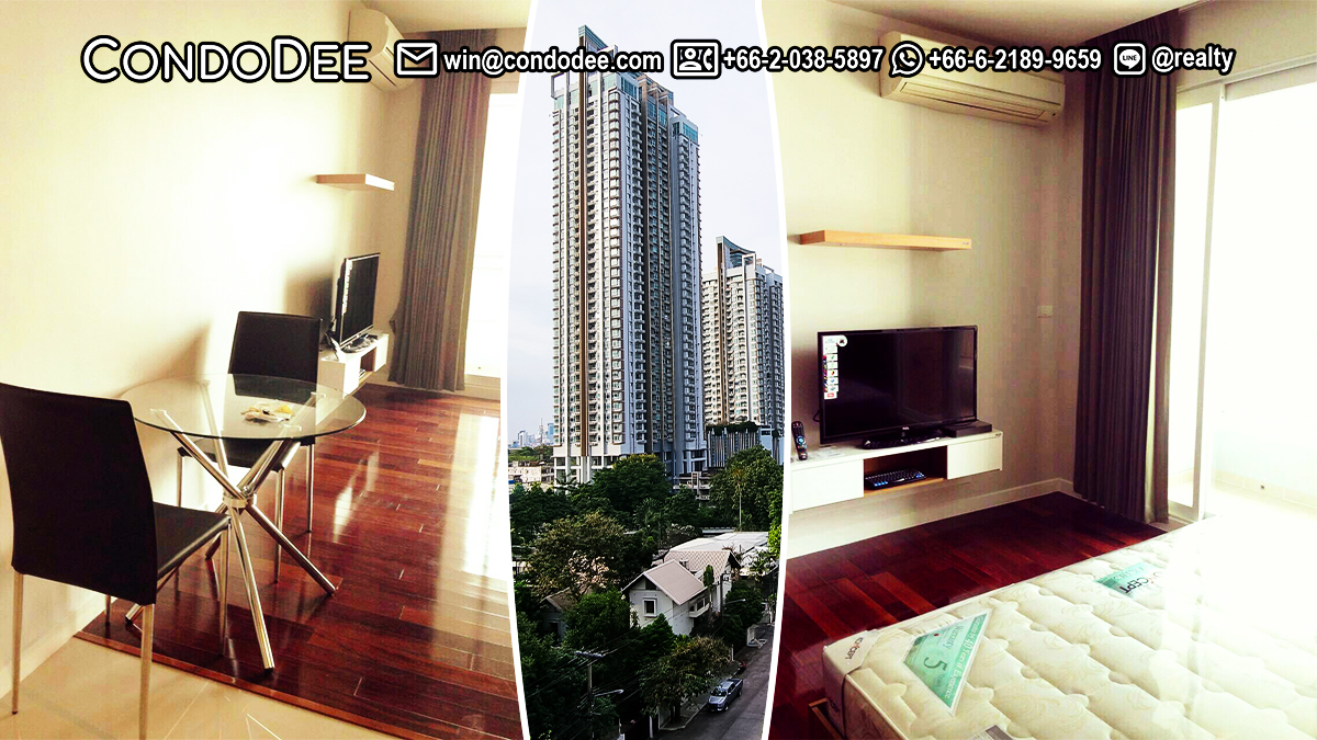 A cheap Bangkok studio for sale is available now in a poplar Circle condominium in Bangkok CBD