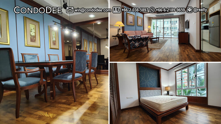 This classic renovated condo on Sukhumvit 43 is available now for sale in The Bangkok 43condominium near BTS Phrom Phong in Bangkok CBD