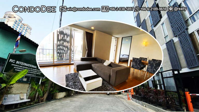 This condo with 1 bedroom in Ruamrudee 1 is available now at a very good price in The Tempo Ruamrudee low-rise condominium near BTS Ploenchit in Bangkok CBD