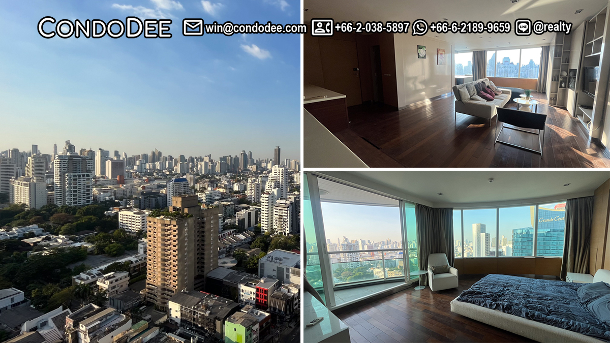 This condo in 8 Thonglor features a nice view and is available for sale now in a popular Eight Thonglor Residence on Sukhumvit 55 in Bangkok CBD