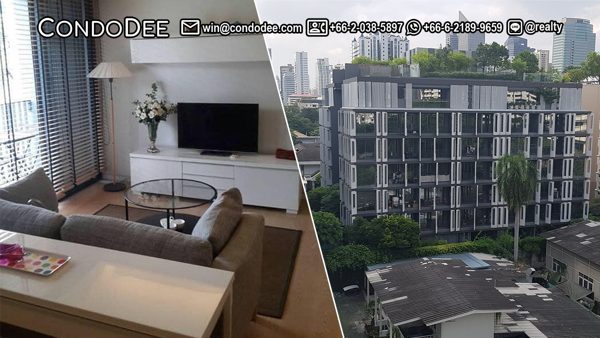 This condo for sale in Sukhumvit 31 is available now at Siamese Gioia condominium in Bangkok CBD