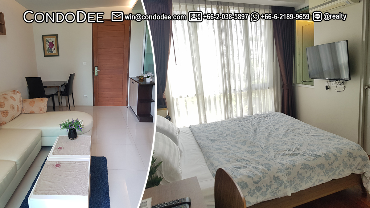 This condo on Sukhumvit 33 for sale with 1 bedroom is available is a low-rise Beverly 33 Bangkok condominium in Bangkok CBD