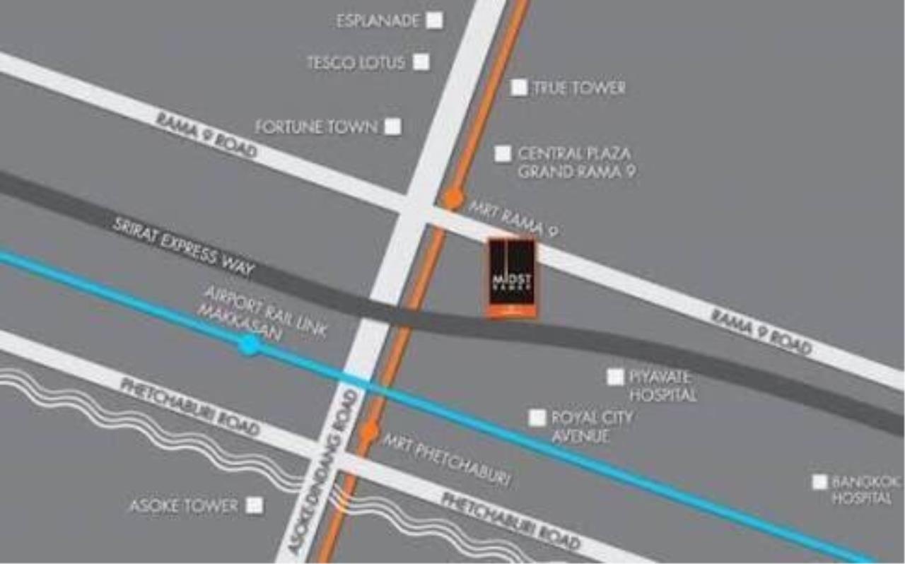 Condolette Midst Rama 9 Condominium Near Rama 9 MRT