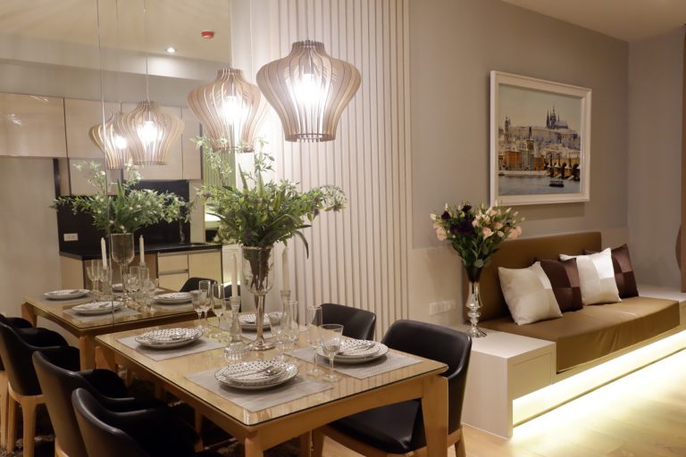 New condo for rent in Prompong - 2 bedroom - high floor - Park 24 condominium