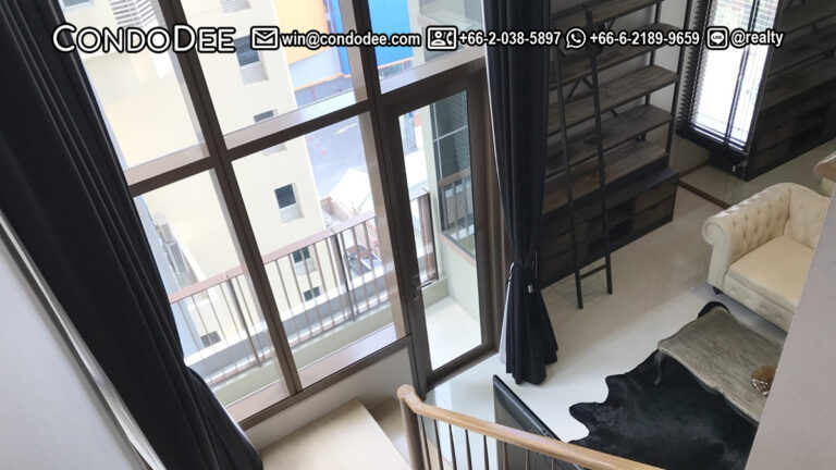 This Bangkok duplex loft style is available now in The Emporio Place luxury condominium on Sukhumvit 24
