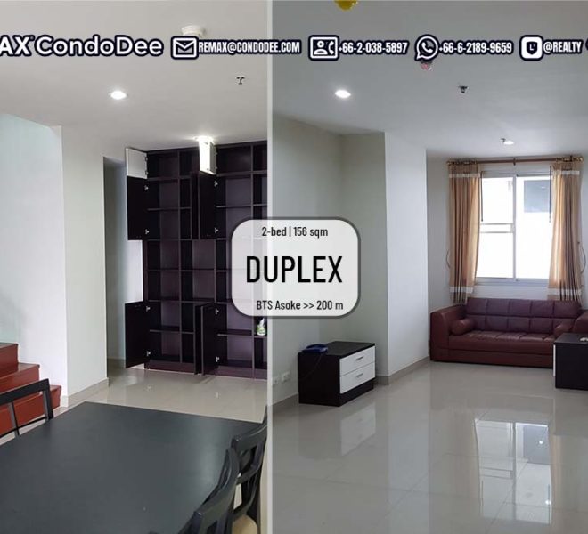 Duplex condo sale Bangkok Sukhumvit 21