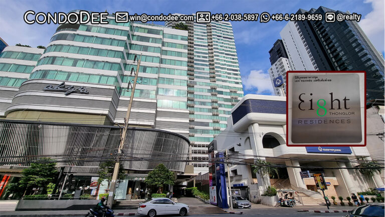 Eight Thonglor Residence Sukhumvit 55 luxury condo for sale in Bangkok was built in 2009