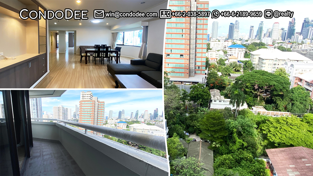 This good-sized condo is located near BTS Prompong and it's available now in a popular Baan Suanpetch Sukhumvit 39 condominium in Bangkok CBD