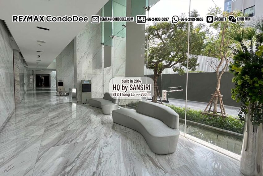 HQ by Sansiri luxury condo sale Thonglor
