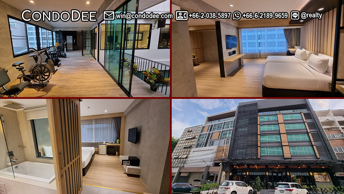 This hotel in Bangkok CBD for sale is available now for a serious deal