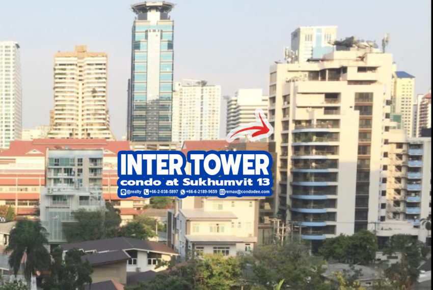 Inter Tower Sukhumvit 13 condo 1 - REMAX CondoDee