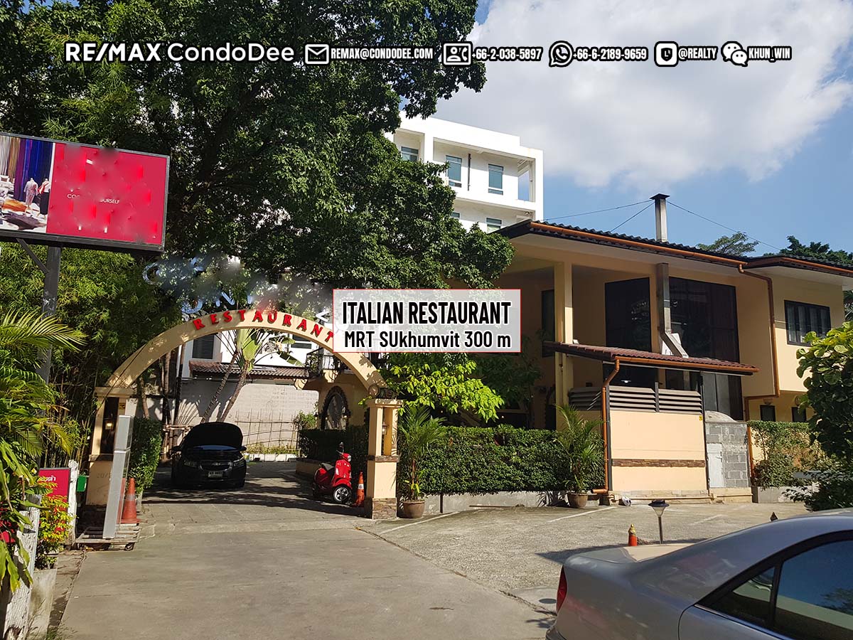 Italian restaurant Sale Bangkok MRT Sukhumvit