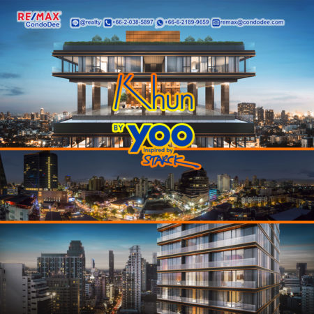 KHUN by YOO inspired by Starck Luxury Bangkok Condominium Near BTS Thong Lo