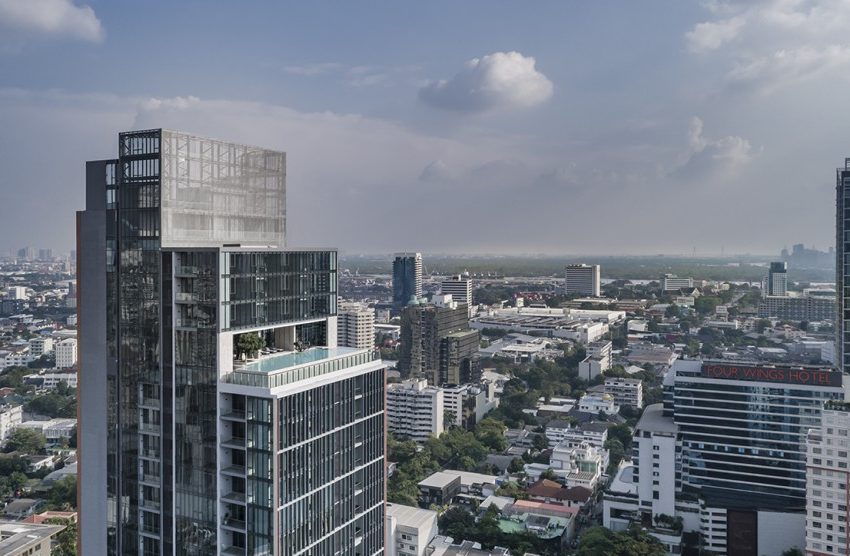 Kraam Sukhumvit 26 condominium - roof-view
