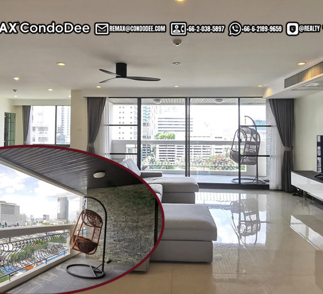 Large Bangkok apartment with 3-bedroom for sale near University - Prime Mansion One condo in Asoke