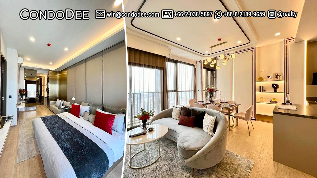 This last 3-bedroom luxury penthouse in a new Park Origin Thonglor condominium in Bangkok CBD is available now exclusively with CondoDee at a promotional price