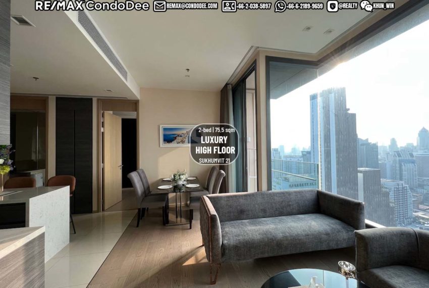 Luxury Sukhumvit Apartment Sale High floor