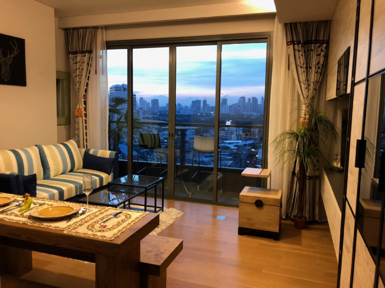 Flat 2 bedroom for rent in Prompong - mid-floor - The Lumpini 24