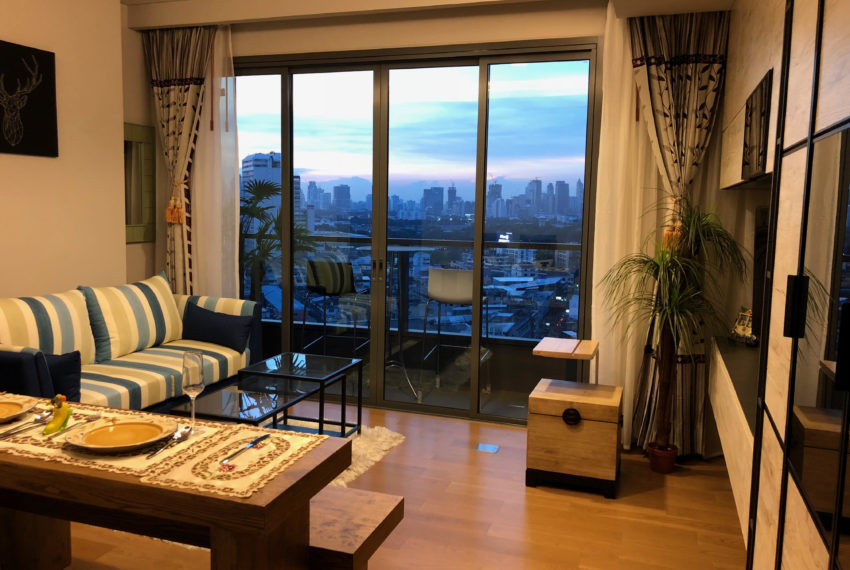 Flat 2 bedroom for rent in Prompong - mid-floor - The Lumpini 24