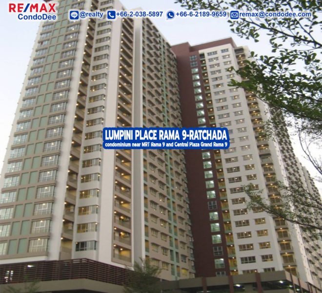 Lumpini Place Rama 9 - Ratchada condominium - REMAX CondoDee