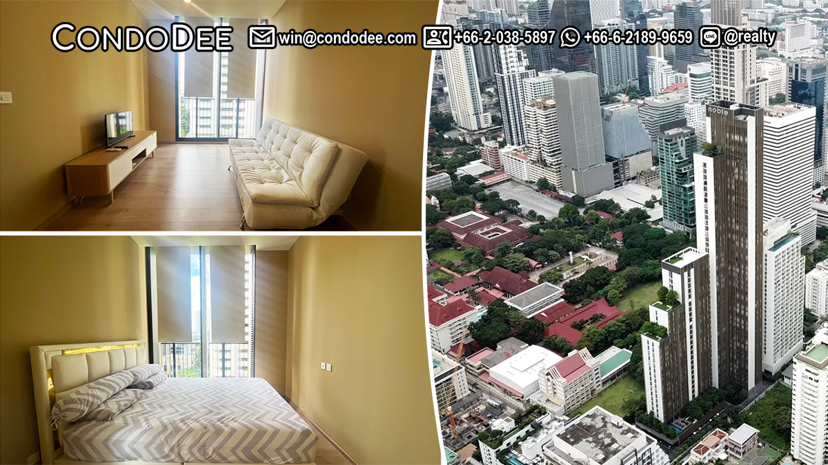 This luxury 1-bedroom condo in Asoke is now available at a reasonable price is a popular Noble Be19 condominium in Bangkok CBD