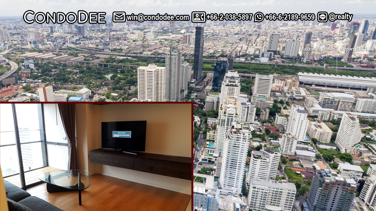 This luxury 2-bedroom condo in Bangkok on a high floor is available now in Circle 2 Living Prototype