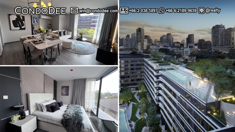 This luxury 3-bedroom condo was recently renovated and it's available now at a very attractive price in Ideo Mobi Sukhumvit 40 condominium near BTS Ekkamai