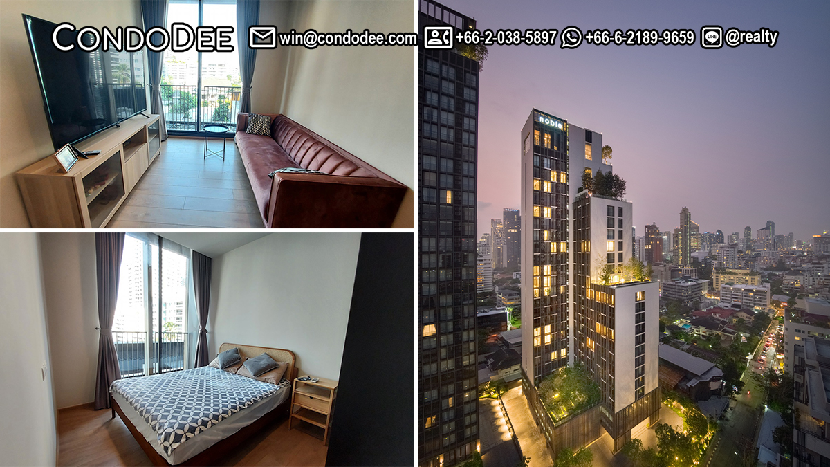 This luxury condo is like new and it's located in Noble Around Sukhumvit 33 luxurious condominium in Bangkok CBD