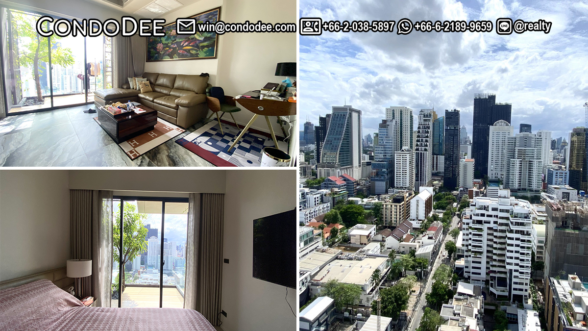 This luxury new condo on Sukhumvit 31 is available now in Siamese Exclusive 31 condominium in Bangkok CBD